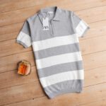⁦تيشيرت تريكو ZARA مقلم⁩ - الصورة ⁦3⁩