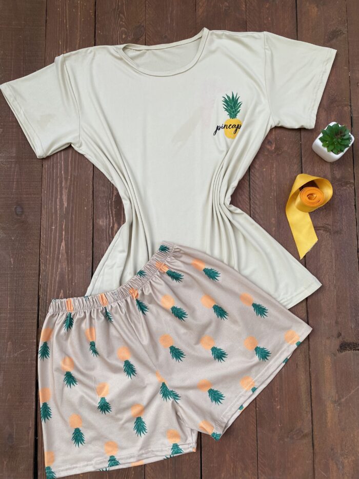 ⁦Pineapple Hot Short بيجامة⁩ - الصورة ⁦2⁩