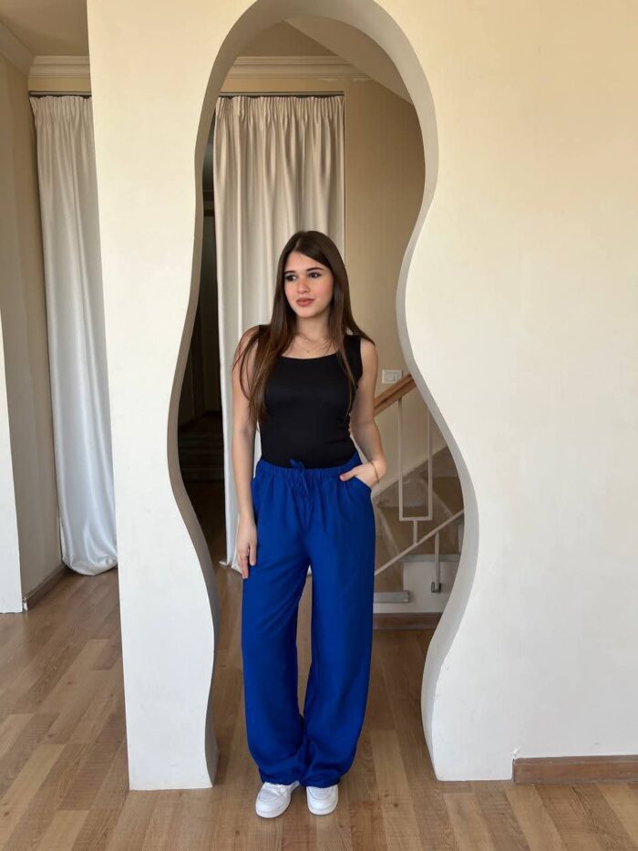 ⁦بنطلون كتان⁩ - الصورة ⁦8⁩