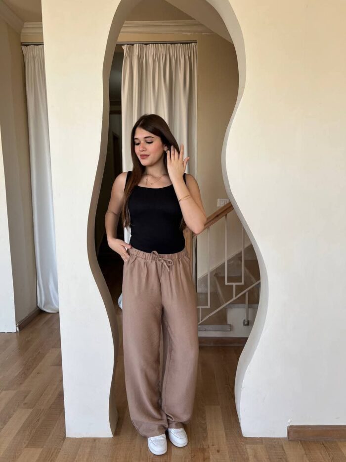 ⁦بنطلون كتان⁩ - الصورة ⁦3⁩